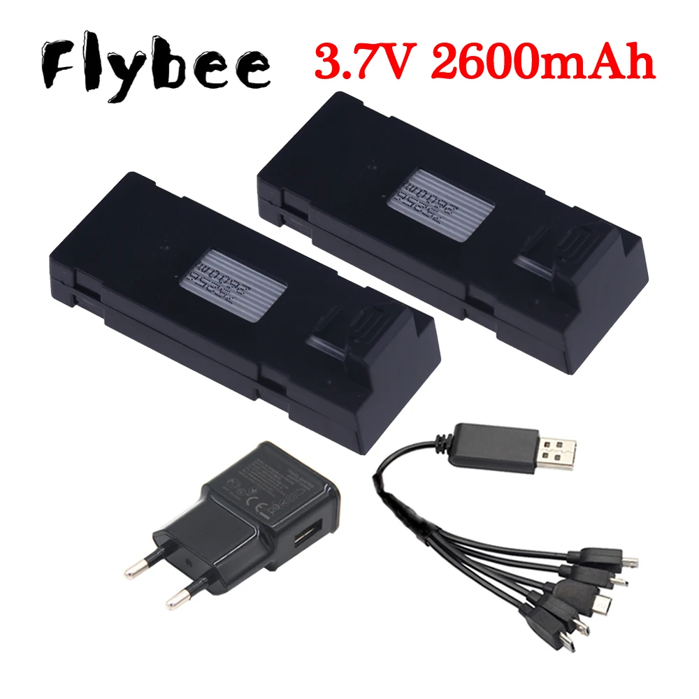 3.7V 2600mAh RC Drone Batterij - Eachine Drone E58 recensie en prijs