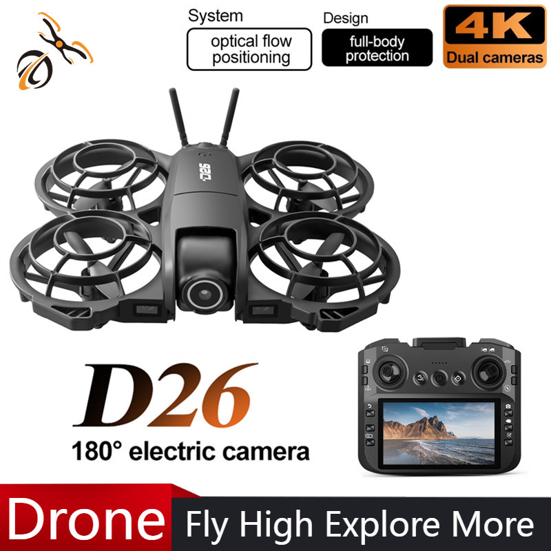 D26 Drone 4K Luchtfoto HD 180  - Drone Gimbal Brushless recensie en prijs