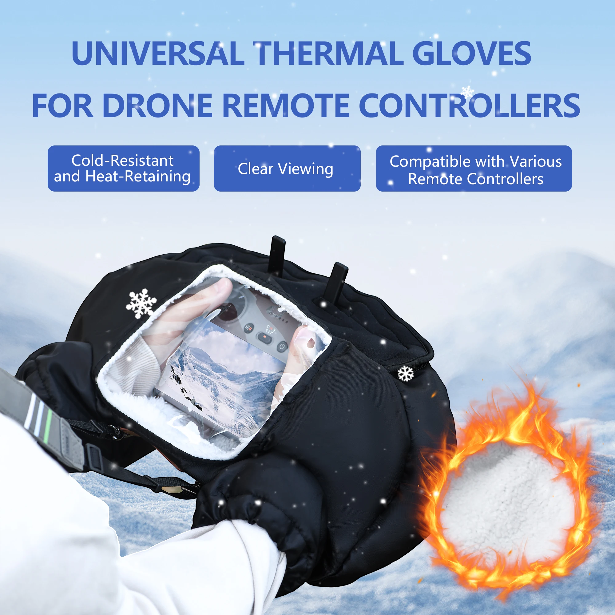 Winter warme handschoenen dron - Dji Drone Air 3 recensie en prijs